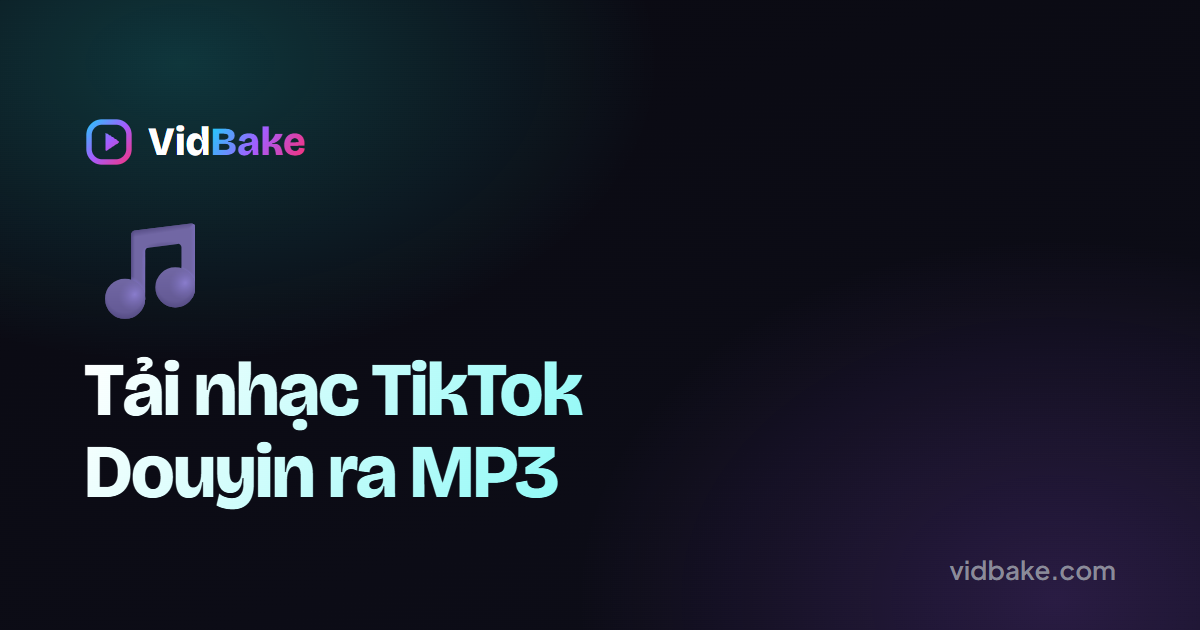 Cách tải nhạc TikTok/Douyin thành MP3 để làm nhạc chuông
