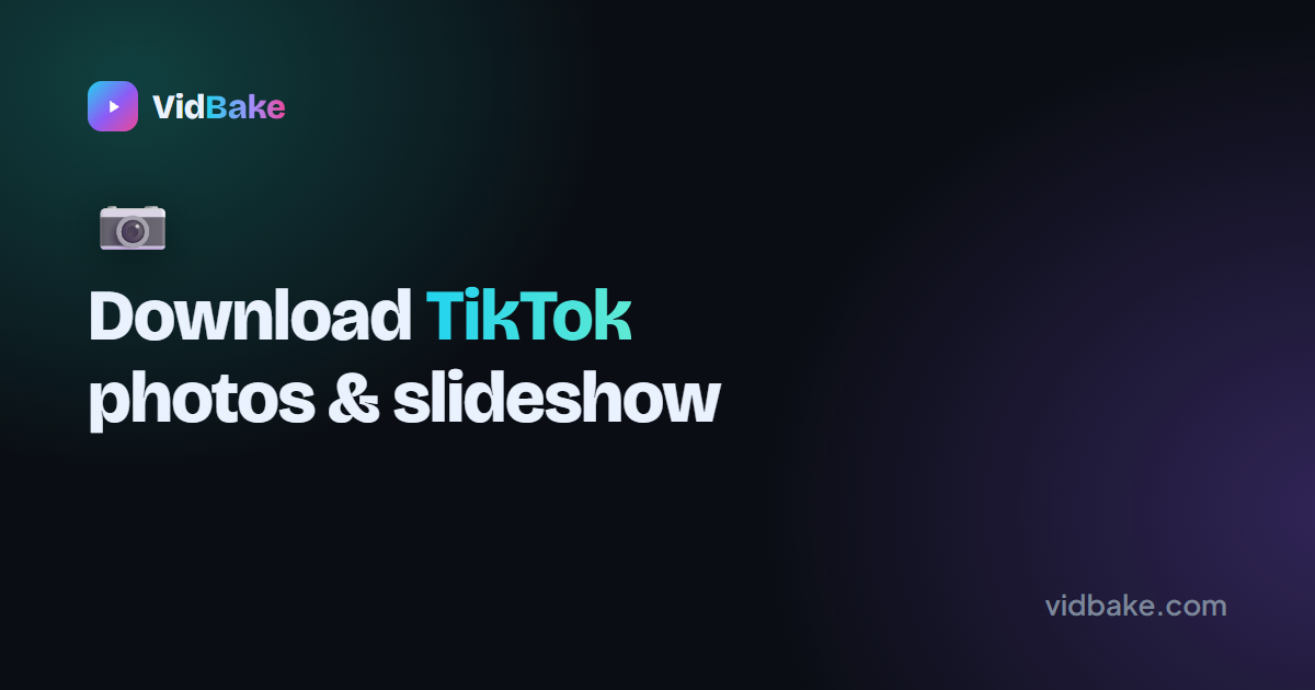 How to download TikTok photos & slideshows