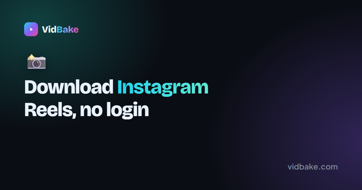 How to Download Instagram Reels Without Logging In (Keep Your Account Safe)