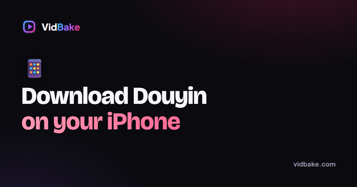 How do you save a Douyin video to an iPhone without the Douyin app?