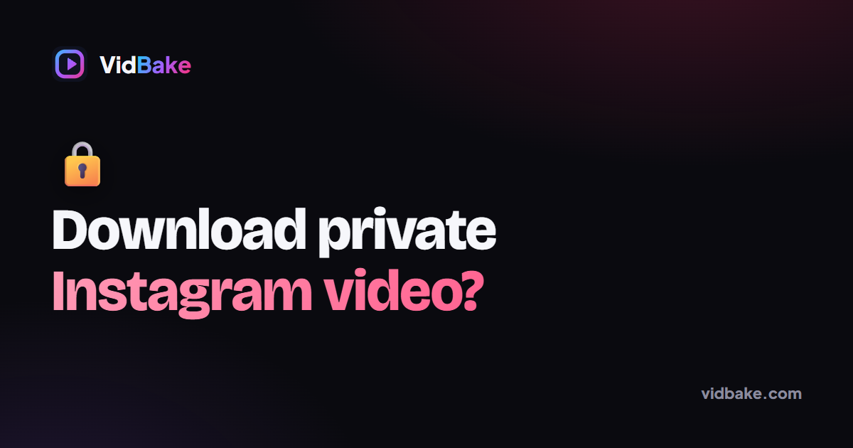 Can You Download a Private Instagram Video or Reel?